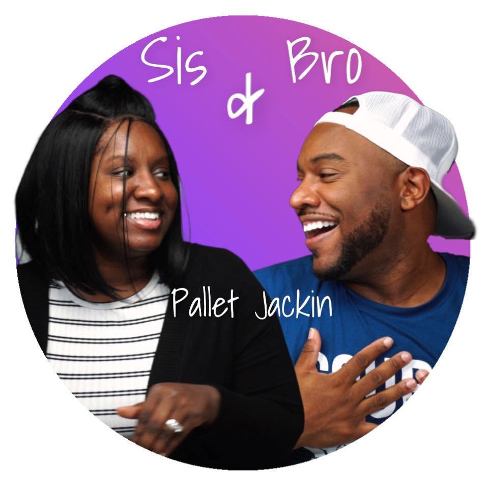 April and TJ, the brother and sister behind Pallet Jackin